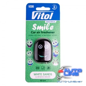 Освежитель воздуха Vitol Smile на обдув White Sands