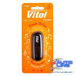 Освежитель воздуха Vitol Flash Drive на обдув Fruit Garden