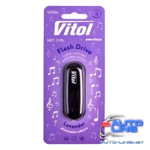 Освежитель воздуха Vitol Flash Drive на обдув Lavender