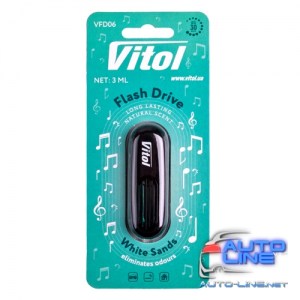 Освежитель воздуха Vitol Flash Drive на обдув White Sands