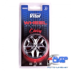 Освежитель воздуха Vitol Wheel подвесной Cherry