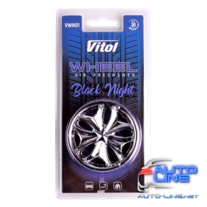 Освежитель воздуха Vitol Wheel подвесной Black Night