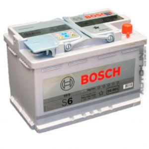 Автомобильный аккумулятор Bosch S6 AGM HighTec (0092S60010) 70 А/ч
