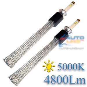 ALed RR H3 5000K 4800Lm — светодиодные лампы H3, 5000K, на чипах TX