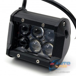 AllLight 4D-18W 6 chip cree spot 9-30V — дополнительная LED-фара дальнего света - Cree