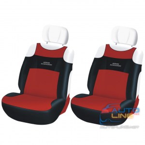 Arrow SPORT переднее сиденье (красные) — майки для передних сидений, красные