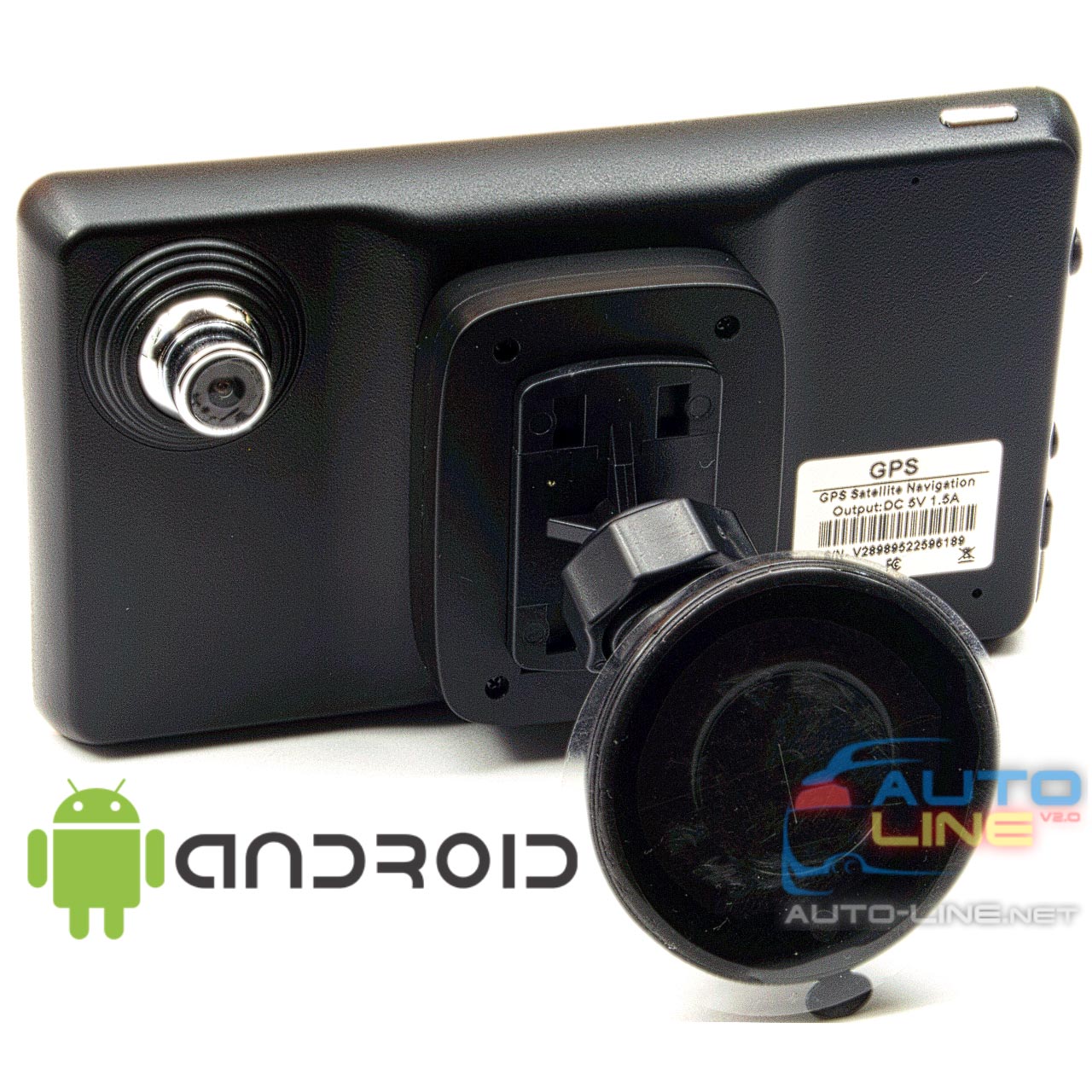 Azimuth M506 — автомобильный GPS-навигатор Android на магнитном креплении