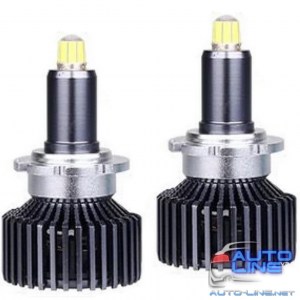 B-Power LED ST D2S 4300K 25000Lm — мощные 3D 4300K LED-лампы D2S для линз и рефлекторной оптики, с углом свечения 360 градусов