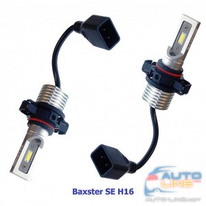 Baxster SE H16 5202 6000K — светодиодные лампы H16, 6000K, чипы Lattice
