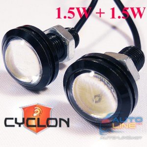 Cyclon DRL-101 — врезные светодиодные лампы, эффект “eagle eye”