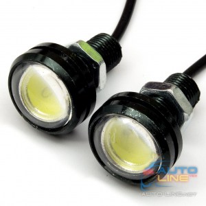 Cyclon DRL-102 — врезные светодиодные лампы с линзой, эффект “eagle eye”, 3W