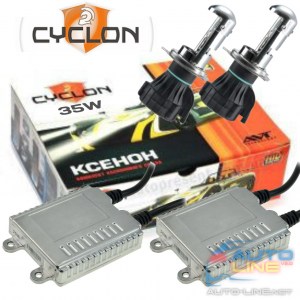 CYCLON H4 Z-TYPE DELUX CAN-BUS SLIM 35W — комплект би-ксенонового оборудования с обманкой 35W H4