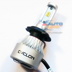 Cyclon LED 9006 5000K 8000Lm FAN type 8 v2 — светодиодная лампа HB4, 5000K