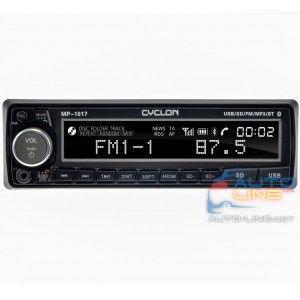 CYCLON MP-1017G BT - автомобильный бездисковый MP3-проигрыватель 1 DIN