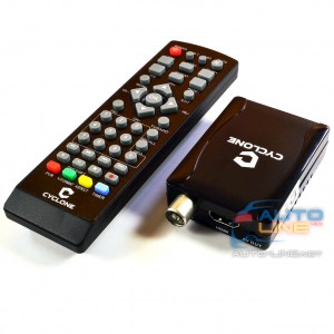 CYCLON T100 — цифровой автомобильный ТВ-тюнер DVB-T2