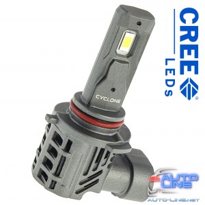 Cyclone LED 9005 (HB3) 5500K type 43 — автомобильная LED-лампа 9005 (HB3) с бесшумным вентилятором