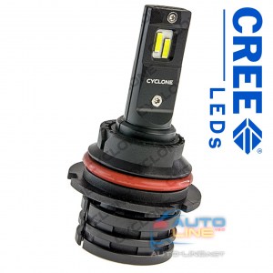 Cyclone LED 9007 5000K 5100Lm CR type 27 — автомобильная LED-лампа 9007, 5000K/5100Lm, CREE LEDs
