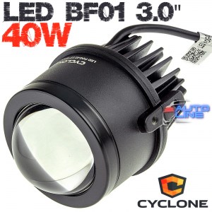 Cyclone LED BF01 3.0 6000K — универсальная противотуманная Bi-Led линза 6000K 3 дюйма