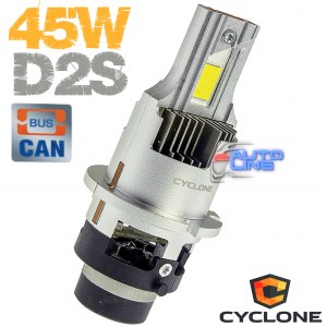 Cyclone LED D2S/R mini 6000K type 50 — штатная LED-лампа D2 в линзу под ксенонку D2S
