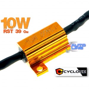 Cyclone Rst 10W 39Om - сопротивление 39Om для LED-ламп для установки на автомобили с CAN-шиной