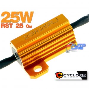 Cyclon Rst 25W 25Om SD - сопротивление 25Ом для LED-ламп для установки на автомобили с CAN-шиной