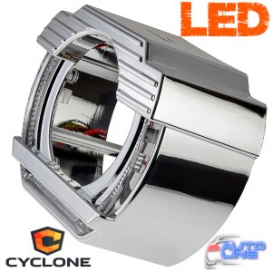 Cyclone S-58 (2.5) DRL — LED-маска с ангельскими глазками  для линзы 2.5 дюйма, DRL