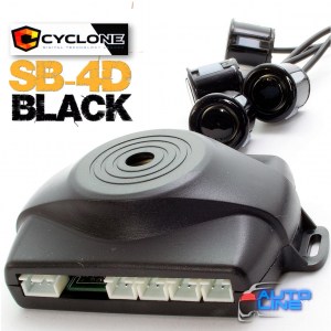Cyclone SB-4D black - универсальный парктроник с динамиком