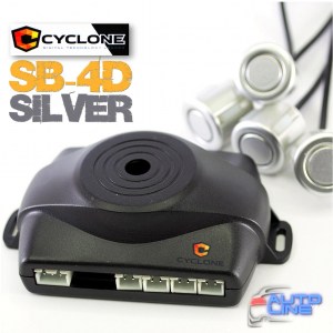 Cyclone SB-4D silver - универсальный парктроник с динамиком