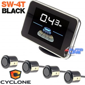 Cyclone SW-4T black— универсальный парктроник с цветным дисплеем