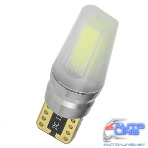 Cyclone T10-090 CAN COB 12-24V — безцокольная автомобильная LED-лампа T10 с обманкой
