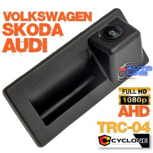 Cyclone TRC-04 Audi A4, VW Touran, Skoda Octavia, SuperB (LS8032) - AHD FULL HD штатная камера заднего вида Audi A4, VW Touran, Skoda Octavia, SuperB