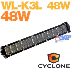 Cyclone WL-K3L 48W Spot - дополнительная LED-фара ближнего света с горизонтальной светотеневой границей