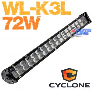 Cyclone WL-K3L 72W Spot - дополнительная LED-фара ближнего света с горизонтальной светотеневой границей