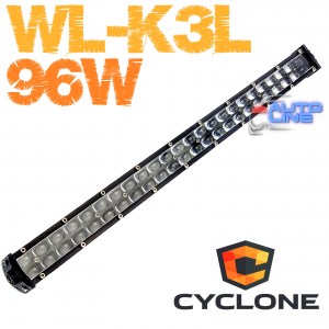 Cyclone WL-K3L 96W Spot- дополнительная LED-фара ближнего света с горизонтальной светотеневой границей