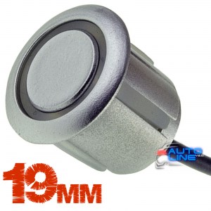 D-sensor 19 mm, silver - Датчик парковочного радара 19мм, серебристый