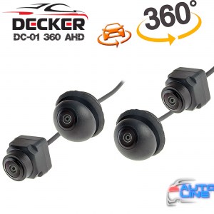 Decker DC-01 360 AHD - Система кругового обзора для магнитолы ANDROID