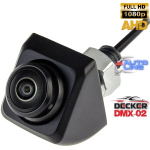 Decker DMX-02 AHD 5-32V — универсальная автомобильная камера на гайке с матрицей AHD 1080P для легковых и грузовых авто