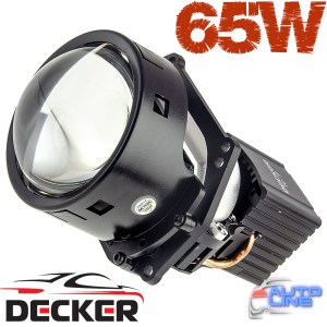 Decker LED BL 3.0 R-7 65W — LED-линза 3 дюйма для штатной установки Bi-Led