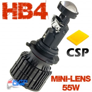 Decker LED GL-01 6K 9006 — мини LED-линза HB4, светодиодная лампа-линза HB4