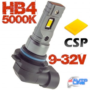 Decker LED PL-05 5K 9006 — автомобильная LED-лампа HB4/9006 под галогенку, без вентилятора