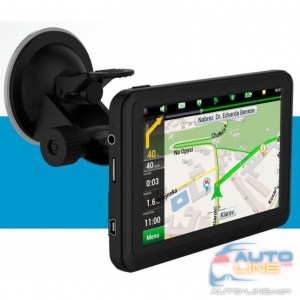 Globex GE516 Magnetic – автомобильный GPS-навигатор с магнитным креплением, WinCE, дисплей 5 дюймов