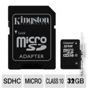 Kingston MicroSDHC 32GB Class 10 + SD-adapter