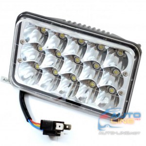 LightX RCJ-66045BF — дополнительная светодиодная фара дальнего света, чипы Bridgelux LEDs