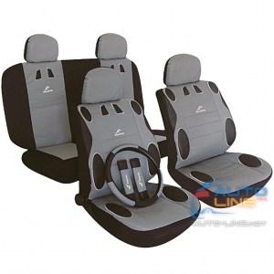 MILEX Mambo AG-24017/4 — набор чехлов для сидений автомобиля, серые