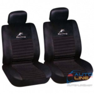 MILEX Tango Black 2+2 — комплект чехлов для передних сидений автомобиля, черные