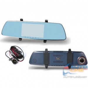 Phantom RM-50 DVR — автомобильное зеркало заднего вида с монитором 5,0′′ и двухканальным видеорегистратором