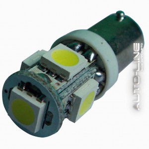 Prime-X T10-5 (светодиодная лампа: передние габариты, подсветка салона, подсветка номера)