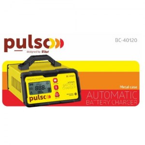 Импульсное зарядное устройство 12-24В с цифровым дисплеем - PULSO BC-40120 12&24V/2-5-10A/5-190AHR