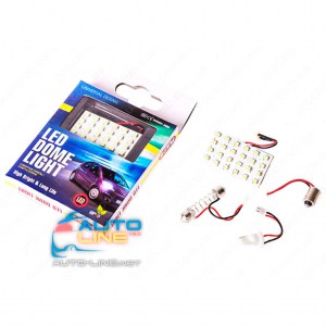 PULSO/софитная-матрица/LED/24 SMD-3528/12v/White — светодиодная лампа-матрица