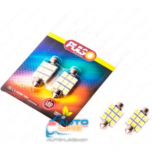 PULSO LED SV8.5/8/T11x36mm/9 SMD-5050/12v/White/софитные — софитные светодиодные лампы